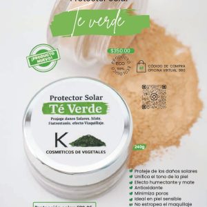 Protector Solar Te Verde