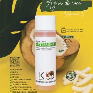 Agua de coco + Vitamina E
