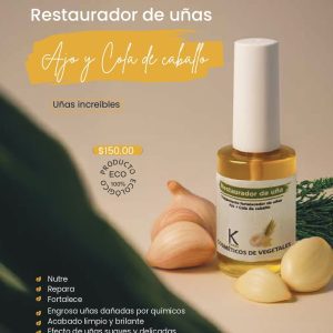 Restaurador de u?as Ajo y Cola de caballo