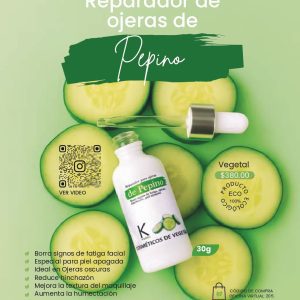 Reparador para ojeras de Pepino