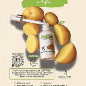 Vitamina aclarante de Papa
