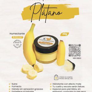 Mantequilla facial de pl?tano